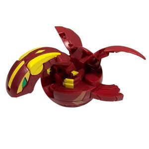 Bakugan DEKA Pyrus Dragonoid Action Figure Red 540G Battle Brawlers Toy Rare
